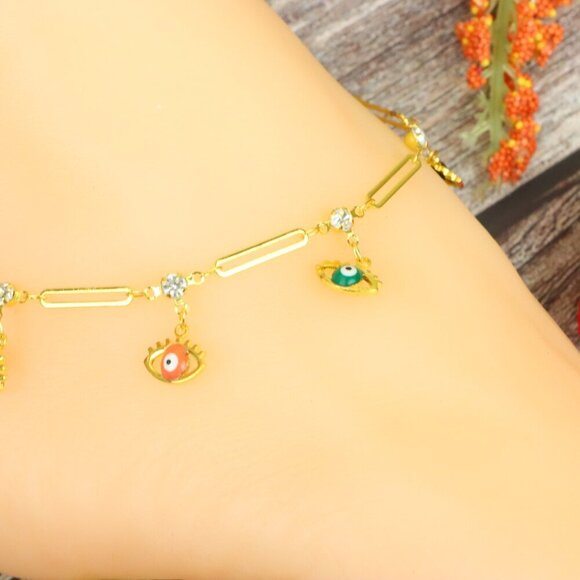 "Elegant Handmade Anklet – Delicate Jewelry for Women, MAR091427 - Picture 5 of 10
